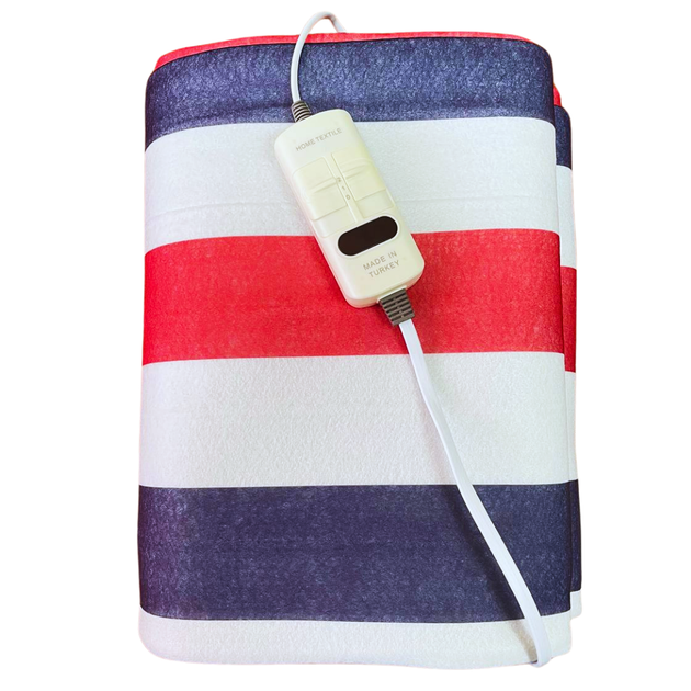 Электропростыня двуспальная Electric Blanket 150х180 см 500г/м 2 режима 130 Вт (две независимые зоны обогрева) - изображение 3