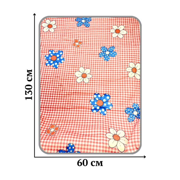 Электропростыня полуторная Electric Blanket 60х130 см 500г/м 2 режима, шнур 1.3м 40 Вт - изображение 6