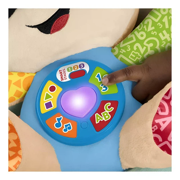 Іграшка інтерактивна Fisher Price Розумне цуценя з технологією Smart Stages багатомовне (JFD23) - Фото 3 Іграшка інтерактивна Fisher Price Розумне цуценя з технологією Smart Stages багатомовне (JFD23) - зображення 3