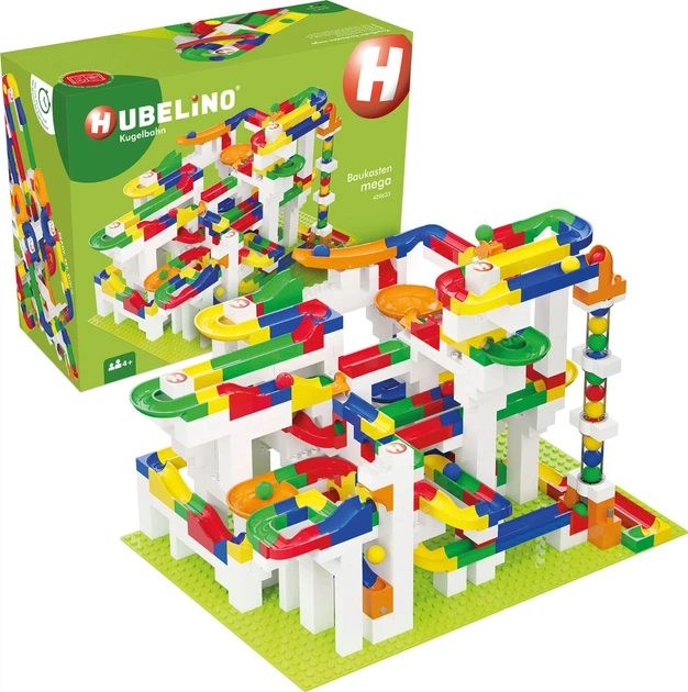 Конструктор Hubelino Marble Run Mega Construction 585 елементів 2580565 (4250331420633) - зображення 2