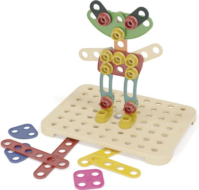 Конструктор Quercetti PlayBio Tecno Jumbo 45 елементів 2310214 (8007905861653) - зображення 2