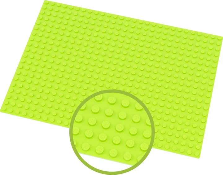 Конструктор Hubelino базова плита 1 шт Зелена 2580519 (4250331420312) - зображення 2