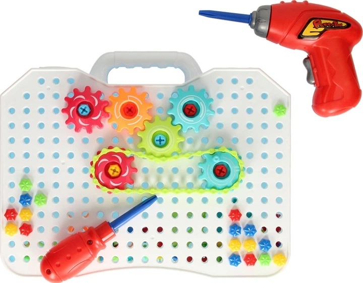 Конструктор Han Bo Toy Гвинти та шестерні 151 елемент 7220213 (8718012043473) - зображення 2