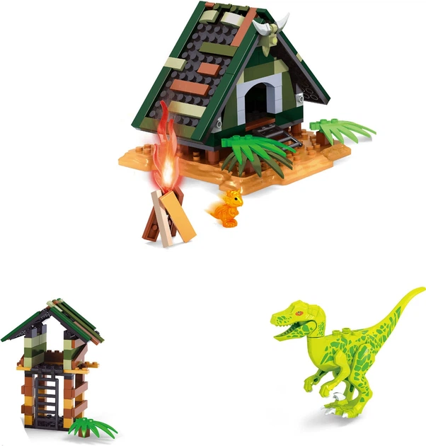 Конструктор Han Bo Toy Dino Residence 252 елементи 7920571 (8718012049345) - зображення 2