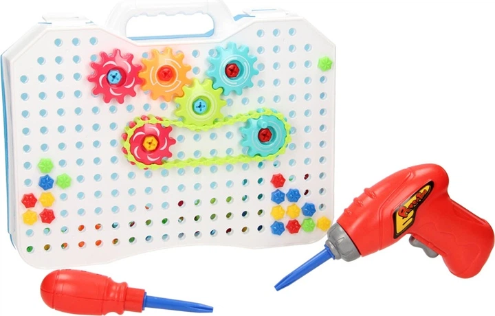 Конструктор Han Bo Toy Гвинти та шестерні 151 елемент 7220213 (8718012043473) - зображення 3