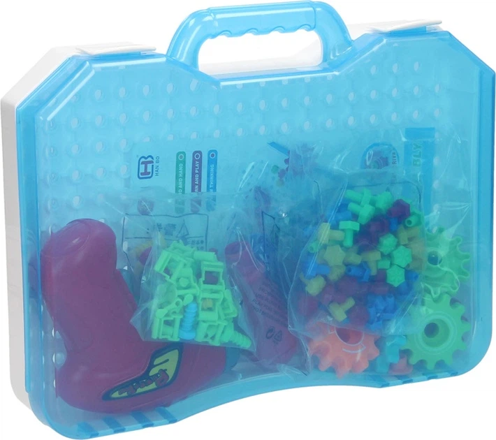 Конструктор Han Bo Toy Гвинти та шестерні 151 елемент 7220213 (8718012043473) - зображення 5