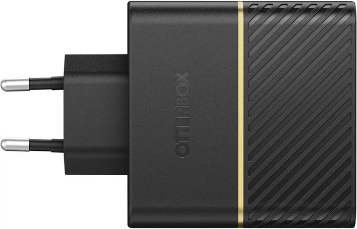 Мережевий зарядний пристрій Otterbox Wall Charger 50W 2x USB-C Black (840104219256) - зображення 2