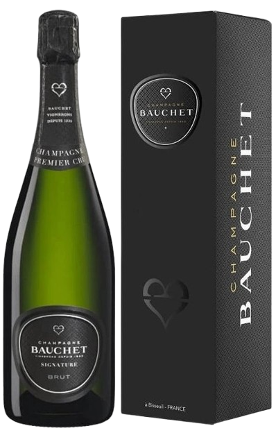 Шампанське Bauchet Cuvee Signature Brut Premier Cru біле брют 0,75л - Фото 1 Шампанське Bauchet Cuvee Signature Brut Premier Cru біле брют 0,75л - зображення 1