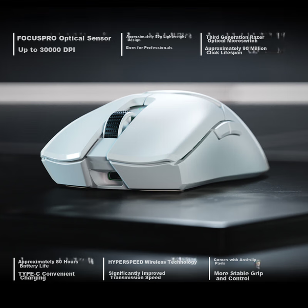 Мышь Razer Viper V2 Pro Wireless White - изображение 4