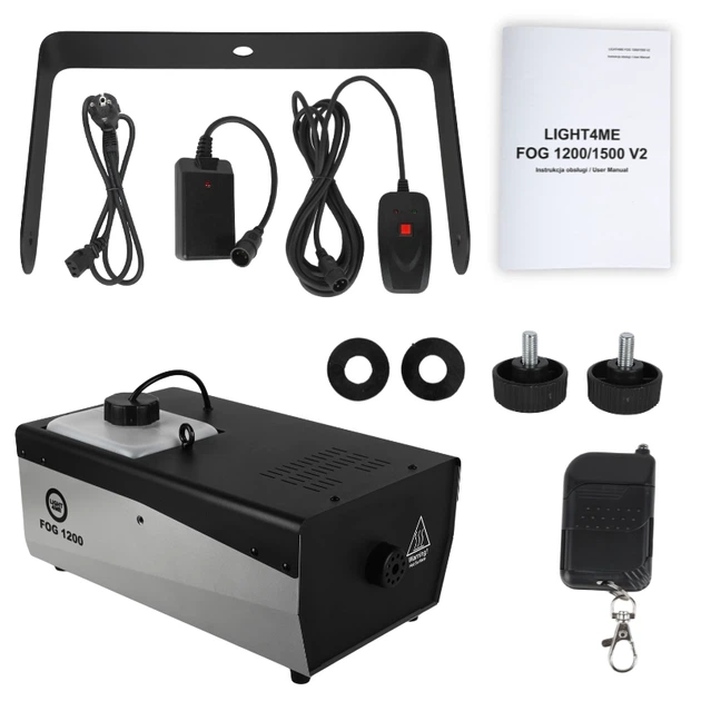 Wytwornica dymu Light4Me Fog 1200 V2 (5908249827240) - obraz 10