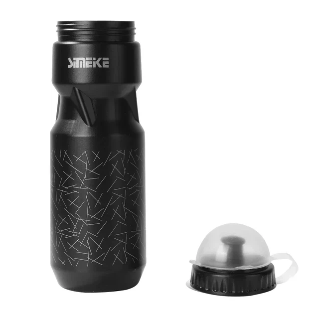 Велосипедная бутылка для воды Simeke 750 мл с держателем Black - Фото 4 Велосипедная бутылка для воды Simeke 750 мл с держателем Black - изображение 4
