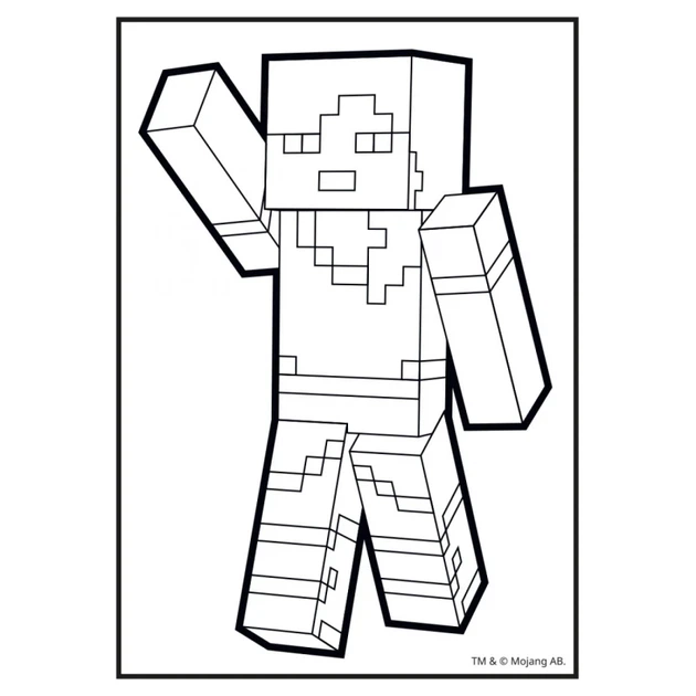 Раскраска Minecraft YES 743221 8 л. Разноцветный shop (4823091920158) - Фото 2 Раскраска Minecraft YES 743221 8 л. Разноцветный shop (4823091920158) - изображение 2