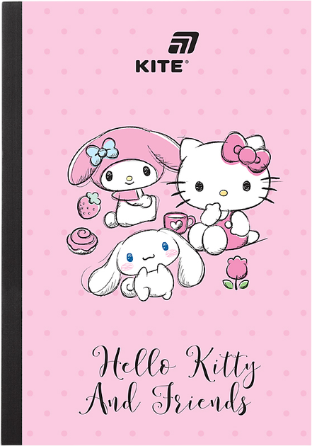 Блокнот Kite Hello Kitty А5 40 аркушів в клітинку (HK26-091-2) - Фото 1 Блокнот Kite Hello Kitty А5 40 аркушів в клітинку (HK26-091-2) - зображення 1