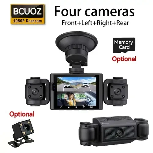 Автомобильный видеорегистратор на 3 камеры, Wi Fi, Full HD, TS-5561 - изображение 2