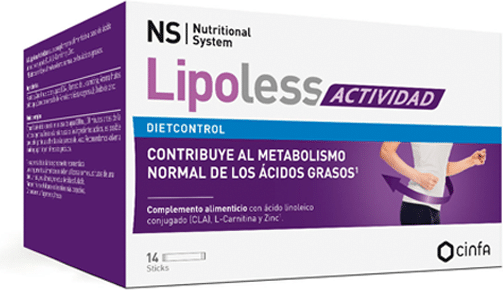 Suplement diety NS Cinfa Nutritional System Lipoless Actividad 14 saszetek (8470001994530) - Zdjęcie 1 Suplement diety NS Cinfa Nutritional System Lipoless Actividad 14 saszetek (8470001994530) - obraz 1