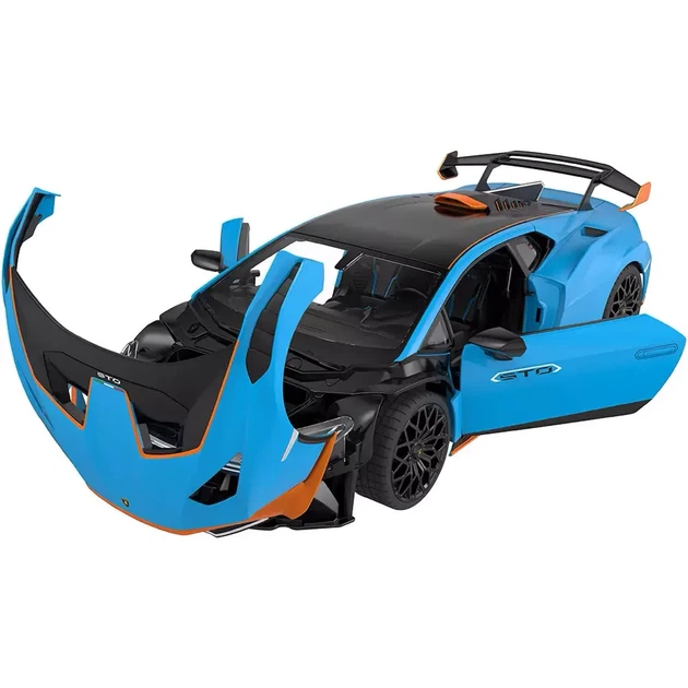 Машинка Rastar Lamborghini Huracan STO 1:14 на радіокеруванні блакитний (454.00.36) - изображение 7