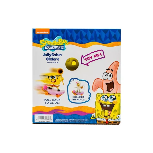 Фігурка SpongeBob SquarePants Ковзач-медузолов Губка Боб (FR71163/71158) - Фото 6 Фігурка SpongeBob SquarePants Ковзач-медузолов Губка Боб (FR71163/71158) - изображение 6