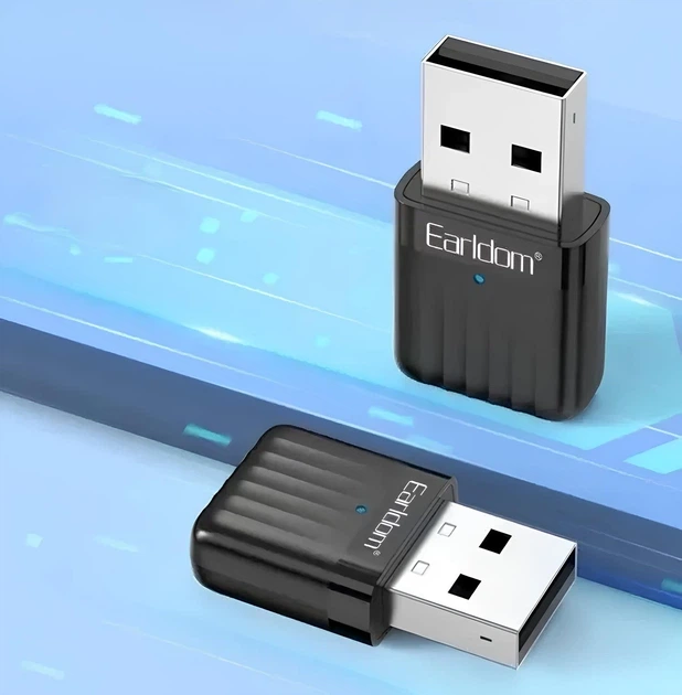USB WiFi адаптер Earldom ET-WF01 AC650 беспроводной для ПК и ноутбука (786254) - Фото 4 USB WiFi адаптер Earldom ET-WF01 AC650 беспроводной для ПК и ноутбука (786254) - изображение 4