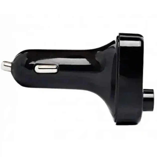 FM-модулятор Bluetooth FM-X8 ART-4522 автомобільний трансмітер у прикурювач з USB microSD AUX hands free модулятор у машину з LED дисплеєм зарядка телефону трансмітер для авто 12-24В підтримка MP3 FLAC WAV WMA APE - изображение 3