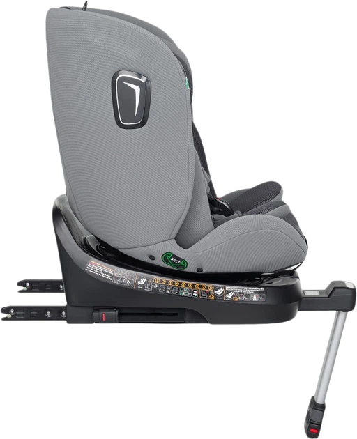 Автокрісло Petite&Mars Twistguard Pro i-Size Grey Air 40-150 см (8596202010401) - зображення 5