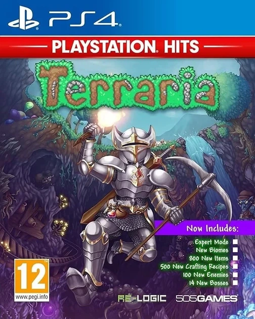 Игра Terraria PS4 (русские субтитры) - Фото 1 Игра Terraria PS4 (русские субтитры) - изображение 1