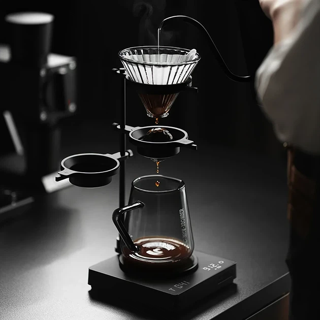Станция MHW-3Bomber Smooth Pour Over Chilling Ball Stand Silver Store - зображення 6