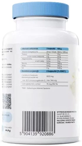 Kolostrum Osavi 800 mg 60 kapsułek (5904139920886) - obraz 2
