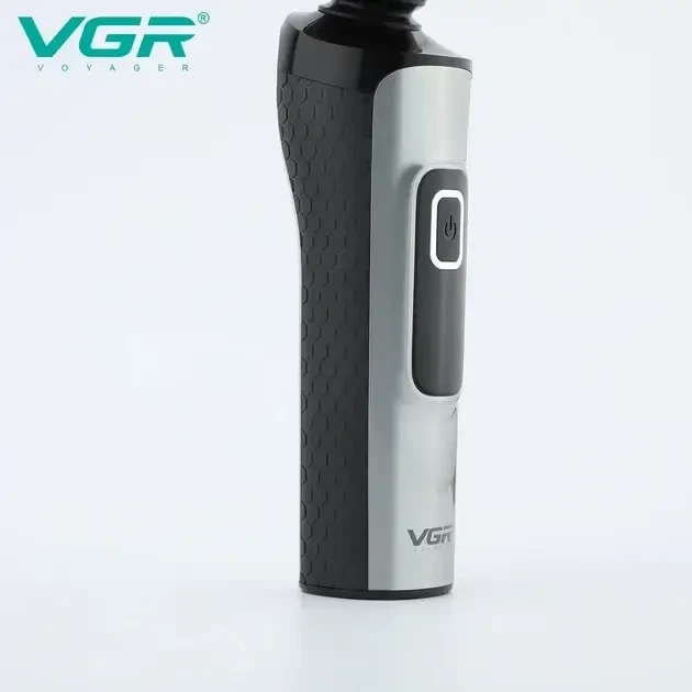 Электробритва аккумуляторная подзарядка от USB VGR V-385, электрическая мужская бритва для лица с плавающими головками - изображение 8