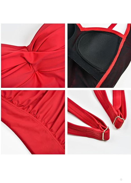 Купальник Злитний FS Tummy Control Swimsuit М Червоний (9466) - зображення 7