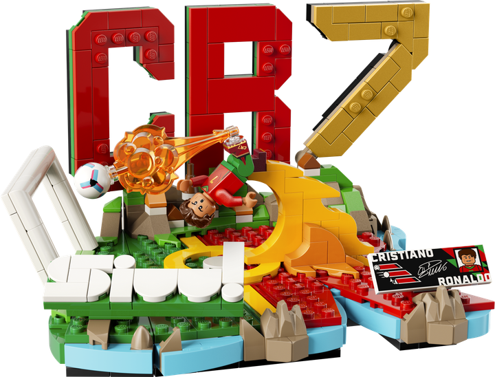 Конструктор LEGO Editions Football Кріштіану Роналду — найкращі моменти футбольних матчів 490 деталей (43012) - зображення 2
