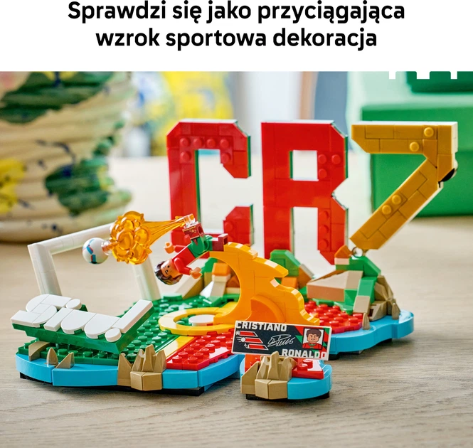 Конструктор LEGO Editions Football Кріштіану Роналду — найкращі моменти футбольних матчів 490 деталей (43012) - зображення 7