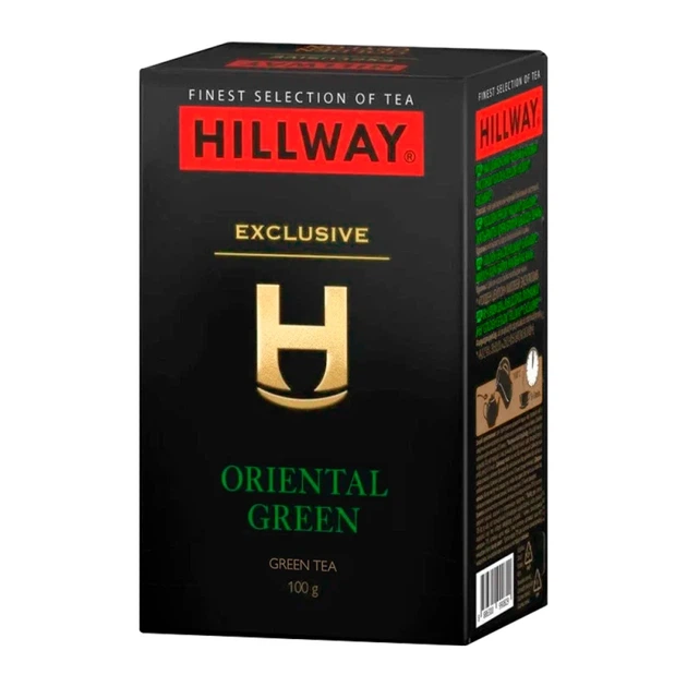 Чай зелений HILLWAY Oriental Green 100 г - Фото 1 Чай зелений HILLWAY Oriental Green 100 г - изображение 1