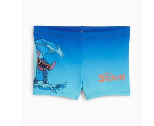Дитячі плавки для хлопчика шорти для плавання Lilo & Stitch 92 см (18-24М) C&A синій - зображення 2