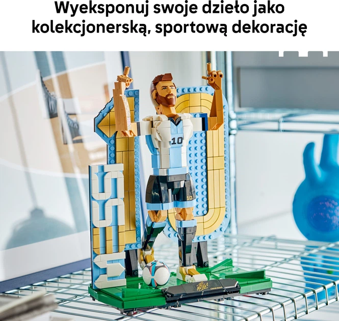 Конструктор LEGO Editions Football Ліонель Мессі — легенда футболу 958 деталей (43015) - Фото 7 Конструктор LEGO Editions Football Ліонель Мессі — легенда футболу 958 деталей (43015) - зображення 7