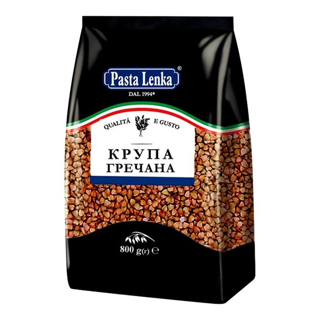 Крупа гречана Pasta Lenka ядриця 800 г - Фото 1 Крупа гречана Pasta Lenka ядриця 800 г - зображення 1