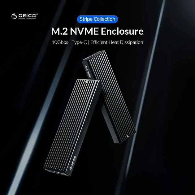 Корпус алюмінієва Кишеня для SSD М2 Orico M2PVM-C3 з підтримкою M.2 NVMe/NGFF і високошвидкісним під'єднанням Type-C - Фото 5 Корпус алюмінієва Кишеня для SSD М2 Orico M2PVM-C3 з підтримкою M.2 NVMe/NGFF і високошвидкісним під'єднанням Type-C - зображення 5
