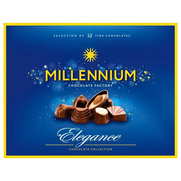Цукерки Millennium (285 г) Elegance - Фото 1 Цукерки Millennium (285 г) Elegance - зображення 1