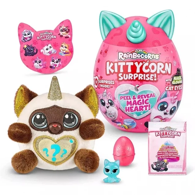Мягкая игрушка-сюрприз Rainbocorn-A Kittycorn Surprise 9259A - Фото 1 Мягкая игрушка-сюрприз Rainbocorn-A Kittycorn Surprise 9259A - изображение 1
