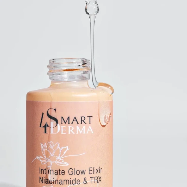 Осветляющая антипигментная сыворотка для деликатных зон Smart4Derma Intimate Glow Elixir 30 мл - изображение 2