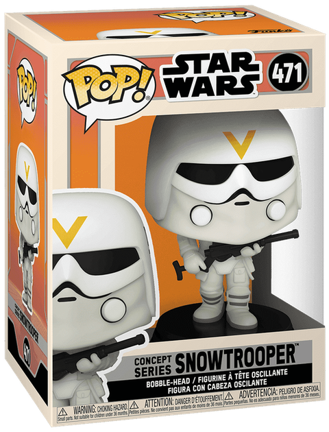 Фигурка Снежный штурмовик (Snowtrooper) — Funko Pop! STAR WARS: CONCEPT SERIES — SNOWTROOPER #471 - Фото 1 Фигурка Снежный штурмовик (Snowtrooper) — Funko Pop! STAR WARS: CONCEPT SERIES — SNOWTROOPER #471 - изображение 1