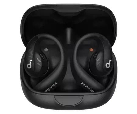 Бездротові навушники Anker Soundcore AeroFit Pro, Black, Open-Ear, Hi-Res, LDAC, 46H, Bluetooth 5.3, IPX5 - зображення 2
