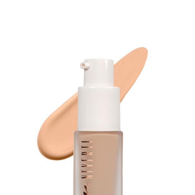 Тональная основа матирующая увлажняющая Neverti Natural Matte (NP302), 005 Vanilla Бронзовая - Фото 2 Тональная основа матирующая увлажняющая Neverti Natural Matte (NP302), 005 Vanilla Бронзовая - изображение 2