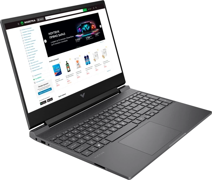 Ноутбук HP Victus 15-fa2104nw Core 5 210h 24/512 GeForce RTX 5050 - Фото 6 Ноутбук HP Victus 15-fa2104nw Core 5 210h 24/512 GeForce RTX 5050 - изображение 6