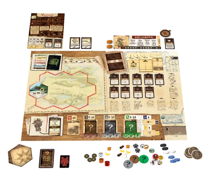 Настільна гра Geekach Games Робінзон Крузо. Пригоди на проклятому острові (Robinson Crusoe: Adventures on the Cursed Island) - зображення 5