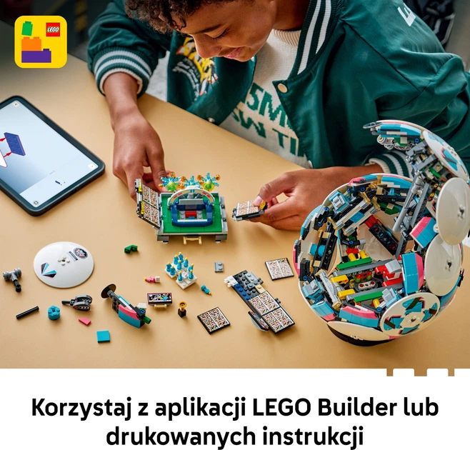 Конструктор LEGO Editions Football Футбольний м'яч 1498 деталей (43019) - зображення 7