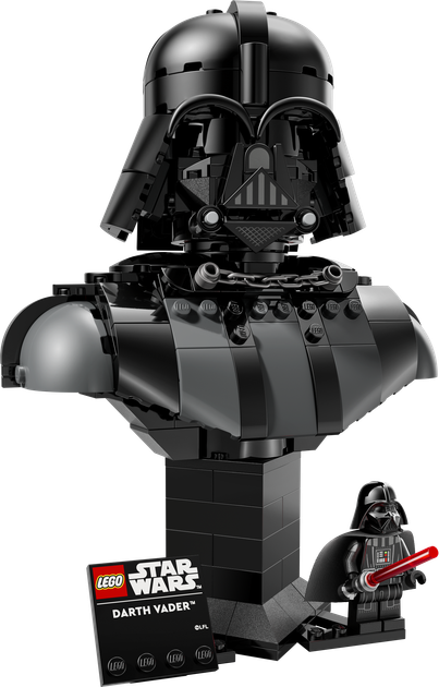 Zestaw klocków LEGO Star Wars Popiersie Dartha Vadera 349 elementów (75439) - obraz 2