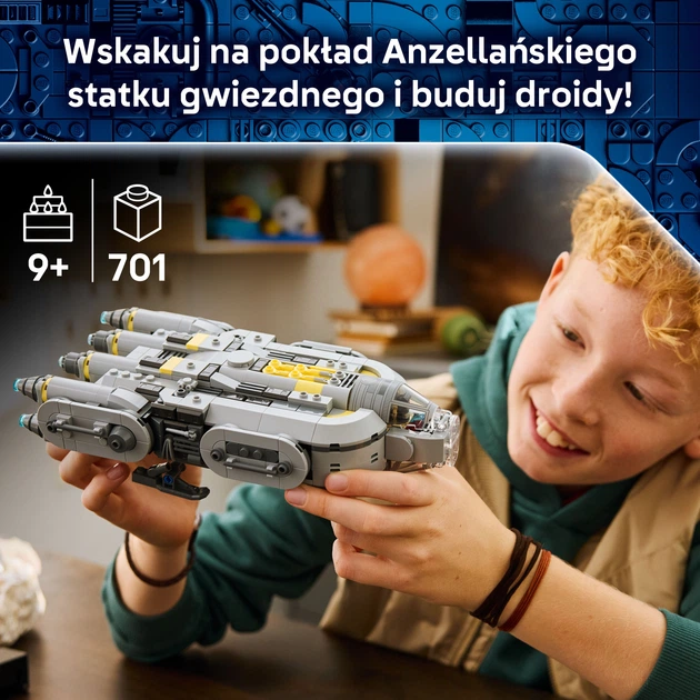 Zestaw klocków LEGO Star Wars Anzellański statek gwiezdny 701 element (75445) - Zdjęcie 3 Zestaw klocków LEGO Star Wars Anzellański statek gwiezdny 701 element (75445) - obraz 3