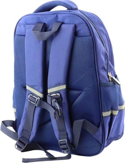 Plecak szkolny Lean Toys Granatowy 41 x 30 x 16 cm 20 l (5905991043713) - obraz 2