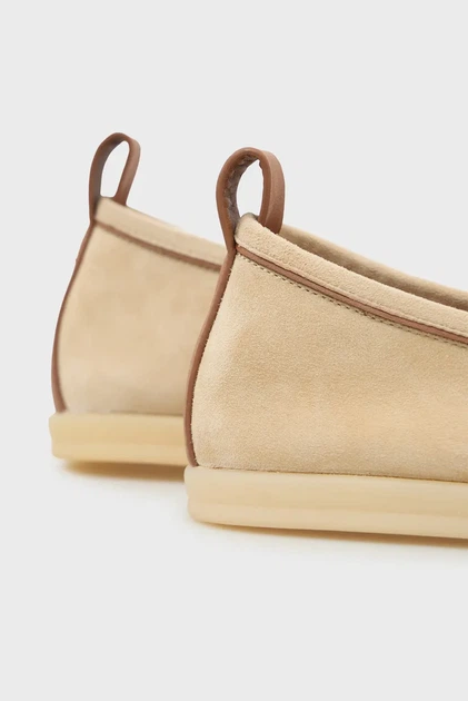 Жіночі бежеві замшеві сліпони Melissa PRPY 36 PRSLT1444W - зображення 2