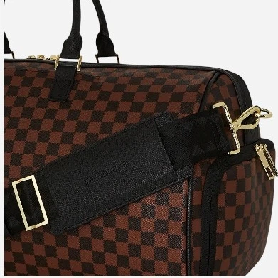 Torba podróżna Sprayground Sawtooth Sharks In Paris 910D7836NSZ Brązowa (800070347815) - obraz 5